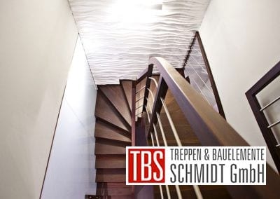 Gelaender Faltwerktreppe Frankfurt der Firma TBS Schmidt GmbH
