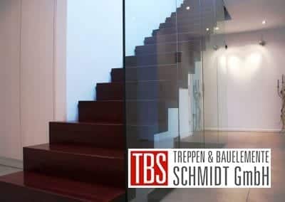 Glasgelaender Faltwerktreppe Mainz der Firma TBS Schmidt GmbH