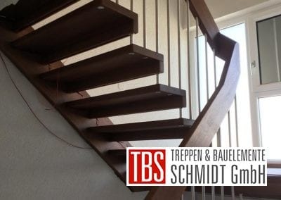 Wangen-Bolzentreppe Treppenmontage der Firma TBS Schmidt GmbH