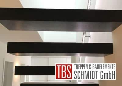 Rueckansicht Kragarmtreppe Rheinzabern der Firma TBS Schmidt GmbH