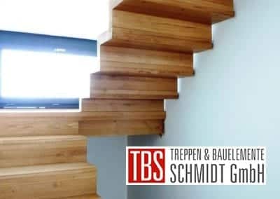 Halbgewendelte Faltwerktreppe Cuxhaven der Firma TBS Schmidt GmbH