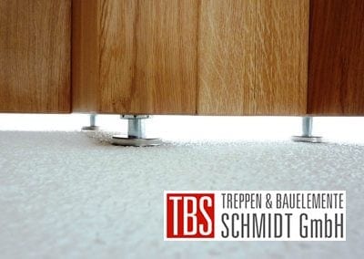 Unteransicht Faltwerktreppe Cuxhaven der Firma TBS Schmidt GmbH