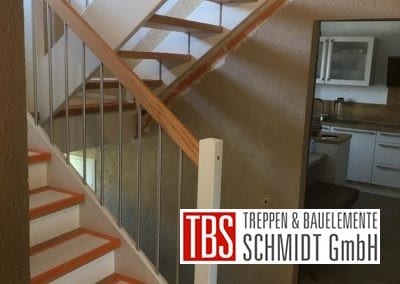 Treppenmontage Colortreppe der Firma TBS Schmidt GmbH