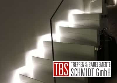 LED-Beleuchtung Faltwerktreppe Hamm der Firma TBS Schmidt GmbH