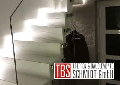 Glasgelaender Faltwerktreppe Hamm der Firma TBS Schmidt GmbH