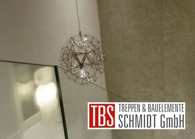 Bruestungsgelaender Faltwerktreppe Hamm der Firma TBS Schmidt GmbH