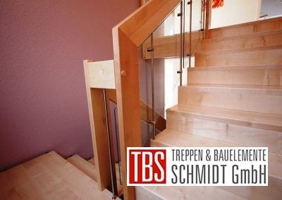 Gelaender Faltwerktreppe Hanau der Firma TBS Schmidt GmbH