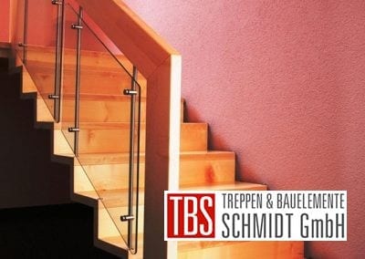 Gelaender Faltwerktreppe Hanau der Firma TBS Schmidt GmbH