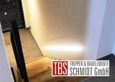 LED-Beleuchtung Faltwerktreppe Huetschenhausen der Firma TBS Schmidt GmbH