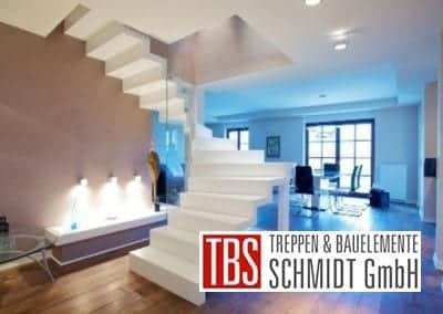 Halbgewendelte Faltwerktreppe Luenen der Firma TBS Schmidt GmbH