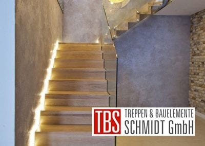 LED-Beleuchtung Faltwerktreppe Passau der Firma TBS Schmidt GmbH