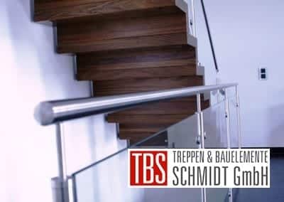 Rueckansicht Faltwerktreppe Pforzheim der Firma TBS Schmidt GmbH