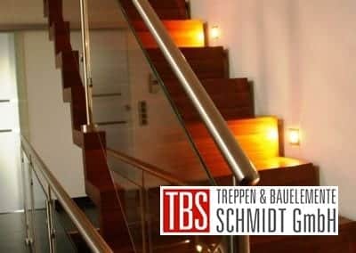 LED-Beleuchtung Faltwerktreppe Pforzheim der Firma TBS Schmidt GmbH