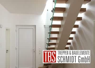 Rueckansicht Mittelholmtreppe Wiesbaden der Firma TBS Schmidt GmbH