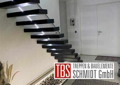 Rueckansicht Kragarmtreppe Eisenberg der Firma TBS Schmidt GmbH