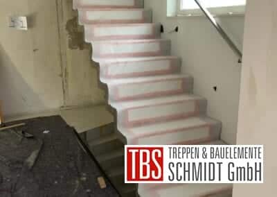 Montagebild Faltwerktreppe TBS Schmidt GmbH