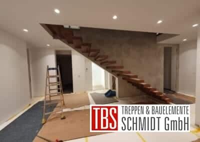 Seitenansicht Montagebild Kragarmtreppe TBS Schmidt GmbH