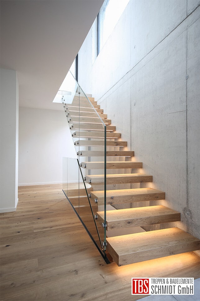 Kragarmtreppe Zwingenberg der Firma TBS Schmidt GmbH