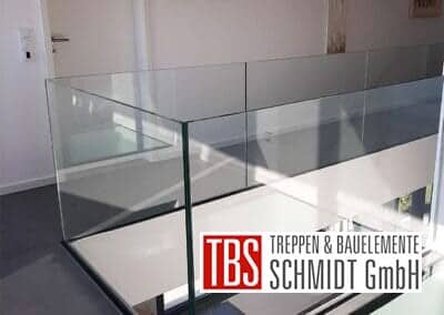 Bruestungsgelaender Kragarmtreppe Ingolstadt der Firma TBS Schmidt GmbH