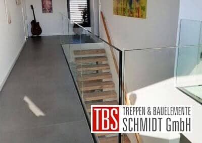 Bruestungsgelaender Kragarmtreppe Ingolstadt der Firma TBS Schmidt GmbH