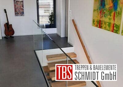 Bruestungsgelaender Kragarmtreppe Ingolstadt der Firma TBS Schmidt GmbH