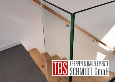 Bruestungsgelaender Kragarmtreppe Ingolstadt der Firma TBS Schmidt GmbH