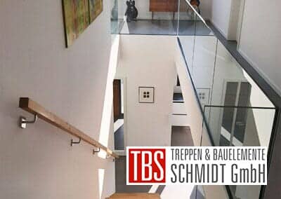 Bruestungsgelaender Kragarmtreppe Ingolstadt der Firma TBS Schmidt GmbH