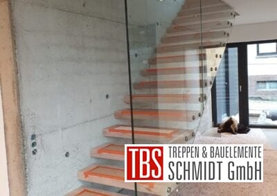 Montagebild Kragarmtreppe TBS Schmidt GmbH