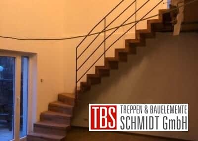 Montagebild Faltwerktreppe TBS Schmidt GmbH