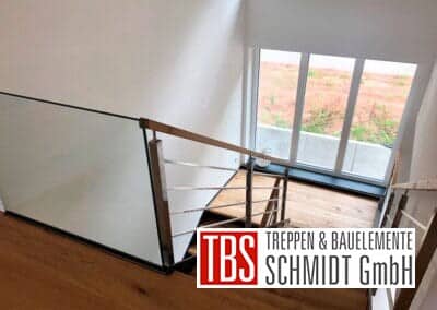 Bruestungsgelaender Blechwangentreppe Homburg der Firma TBS Schmidt GmbH