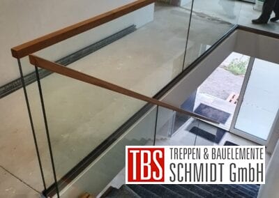 Montagebild Bruestungsgelaender TBS Schmidt GmbH