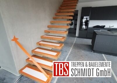 Montagebild Kragarmtreppe TBS Schmidt GmbH