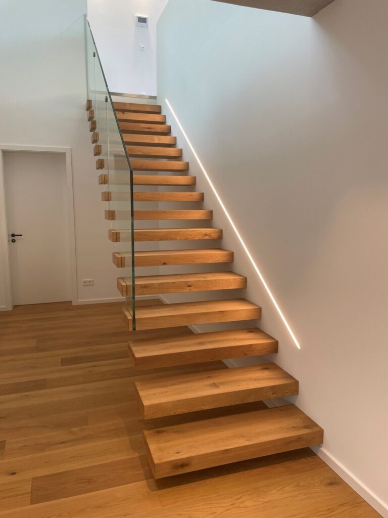 Kragarmtreppe Alzenau der Firma TBS Schmidt GmbH