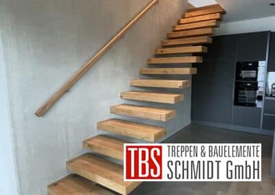 Kragarmtreppe Saarbruecken der Firma TBS Schmidt GmbH