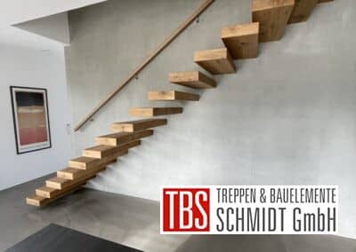 Kragarmtreppe Saarbruecken der Firma TBS Schmidt GmbH