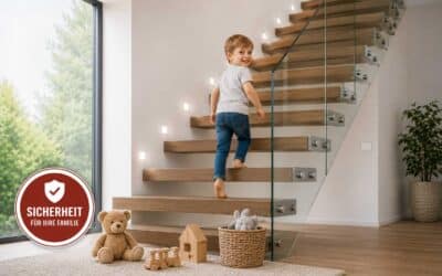 Kragarmtreppe mit Kindern: So gestalten Sie Ihre Treppe kindersicher